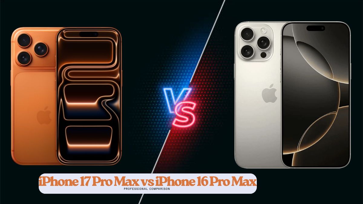 iPhone 17 Pro Max vs iPhone 16 Pro Max: A Professional Comparison